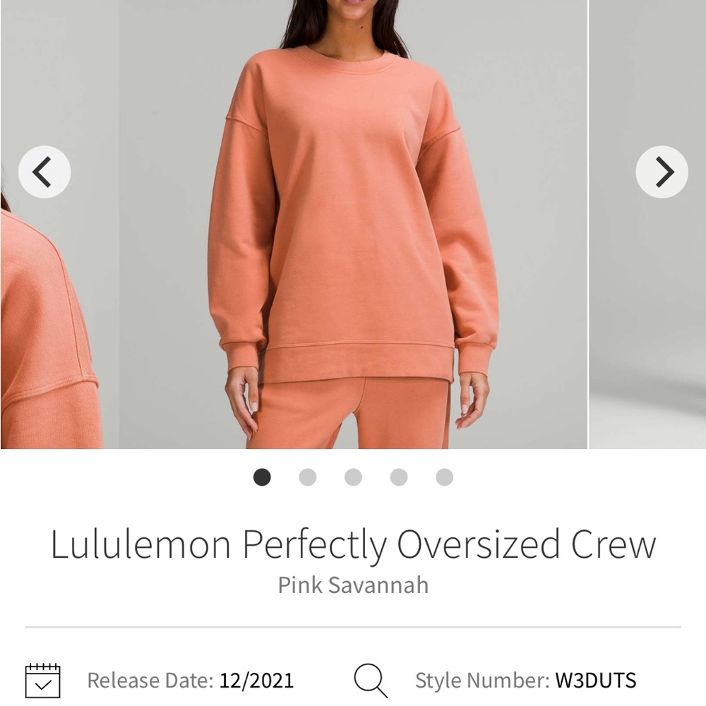 Lululemon Perfectly Oversized Crew